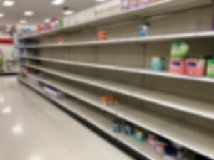 baby formula shelf bare